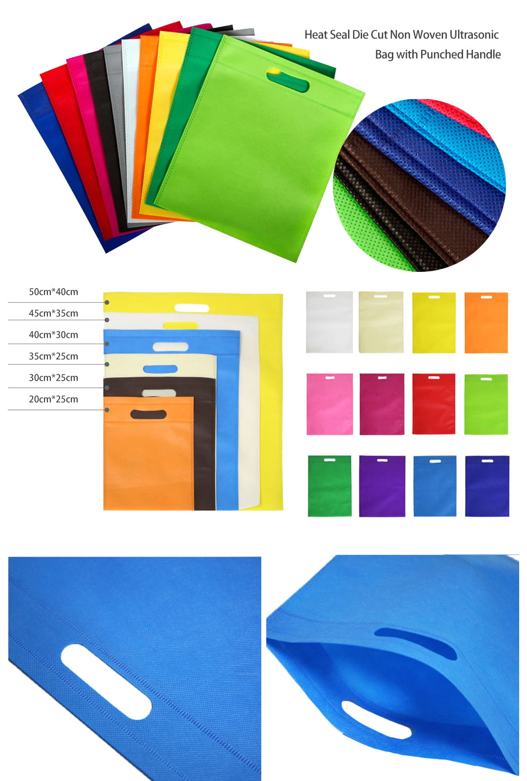 wholesale non-woven reusable tote bags 012 detail