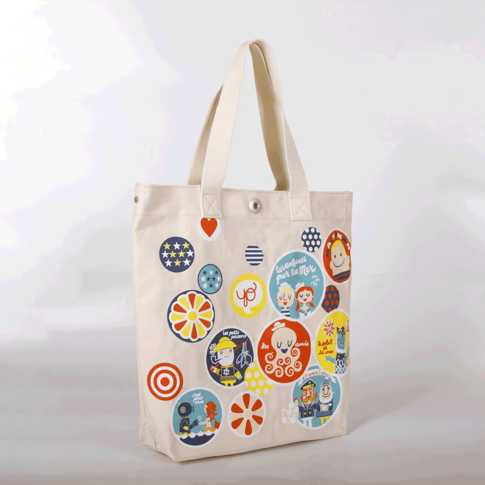Custom Printed Wholesale Recyclable Eco-Friendly Cotton Shopping Tote Bags - Homesgu
