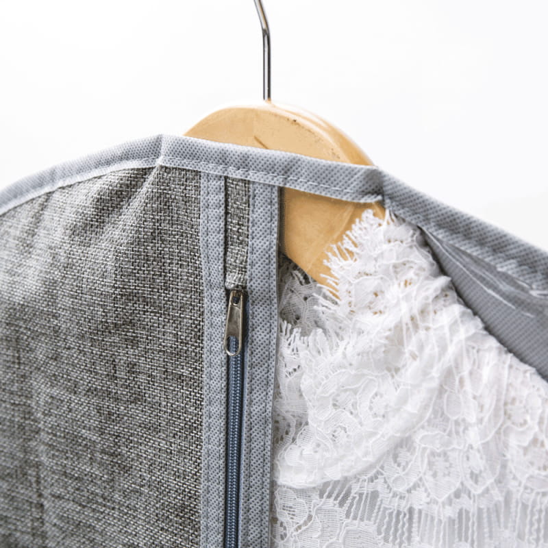 wholesale Custom Logo Printed Suit&Wedding Dress Cover Fabric Garment