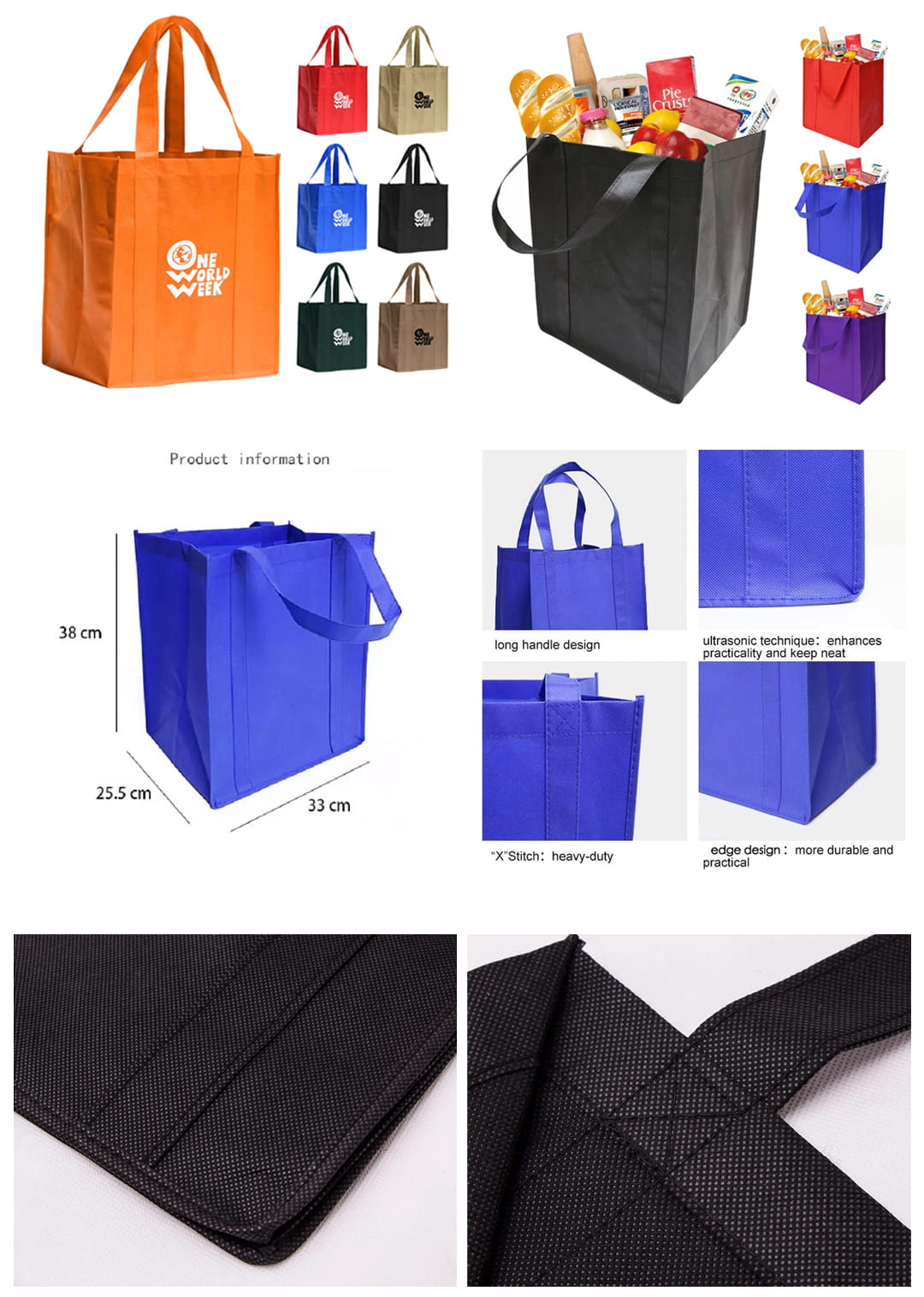 wholesale non-woven reusable tote bags 004 detail