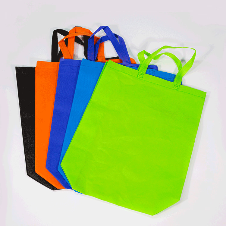 Eco-Friendly Custom Reusable Grocery Ultrasonic Non Woven Bag Shopping ...