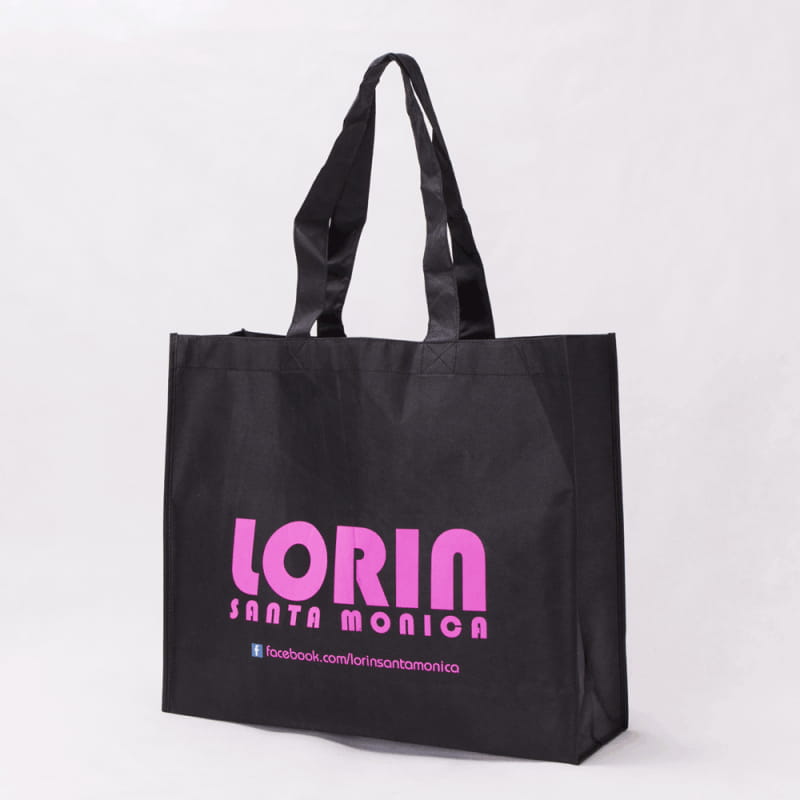 Wholesale Custom Printed Logo Large Reusable Non Woven Shopping Tote Bags Homesgu 