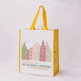 Wholesale Custom Printed Laminated Recyclable PP Woven Shopping Tote ...