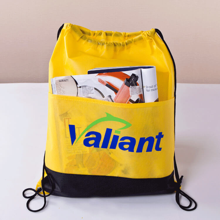 Wholesale Custom Printed Sport Backpack bags Travel Drawstring Reusable Tote Bags - Homesgu