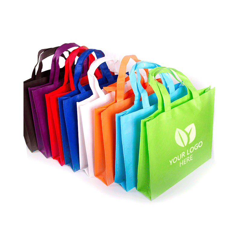Custom Logo Cheap Promotional Non Woven Grocery Tote bag Reusable Shopping Bag - Homesgu