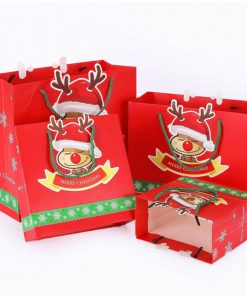 christmas paper bag for gift and shopping 02
