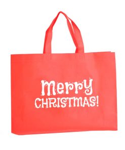 custom non-woven christmas gift reusable shopping bag 07