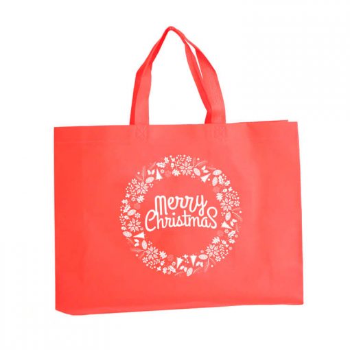 custom non-woven christmas gift reusable shopping bag 08