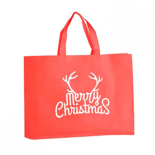 custom non-woven christmas gift reusable shopping bag 10
