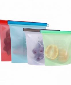 home preservation reusable container silicone food storage bag 02
