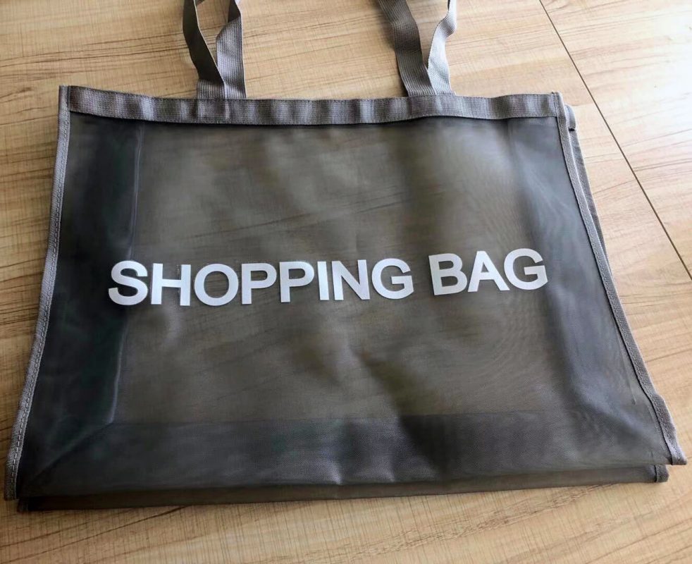 Wholesale High Quality Low Moq Eco Friendly Tote Mesh Shopping Bag Nylon Mesh Beach Net Bag