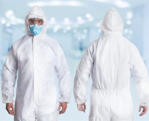 wholesale disposable medical equipment fast shipping hospital full body clothing coverall 01-02