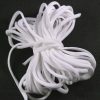 Wholesale Elastic Ear Loops Materials Supplier‎ White Tie Disposable Elastic Band 3mm Rope String Earloop Elastic Rope 02